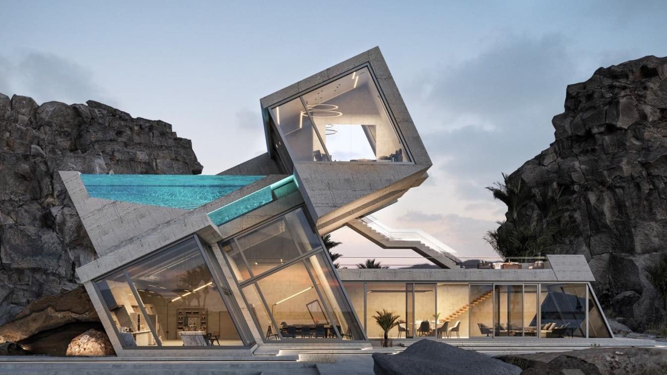 Cette maison défie les lois de la gravité