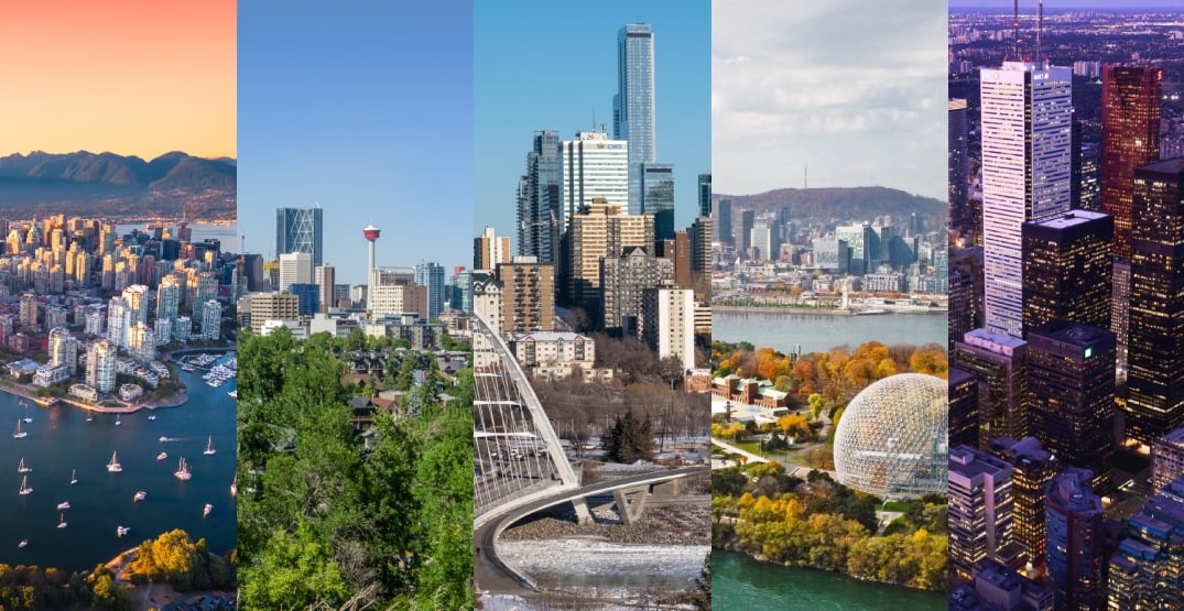 5 villes canadiennes, 5 budgets différents pour y vivre