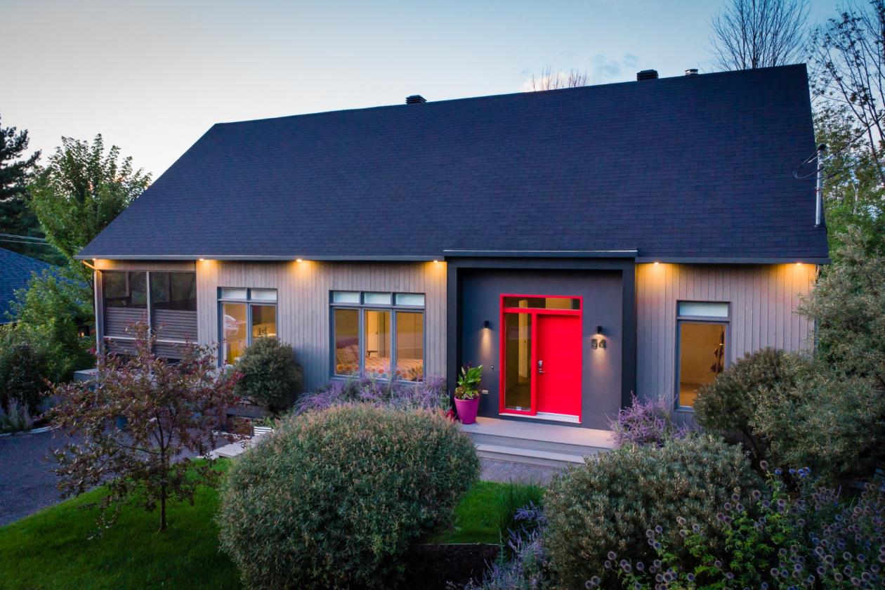 Parfaite avec son architecture contemporaine et son intérieur épuré et lumineux