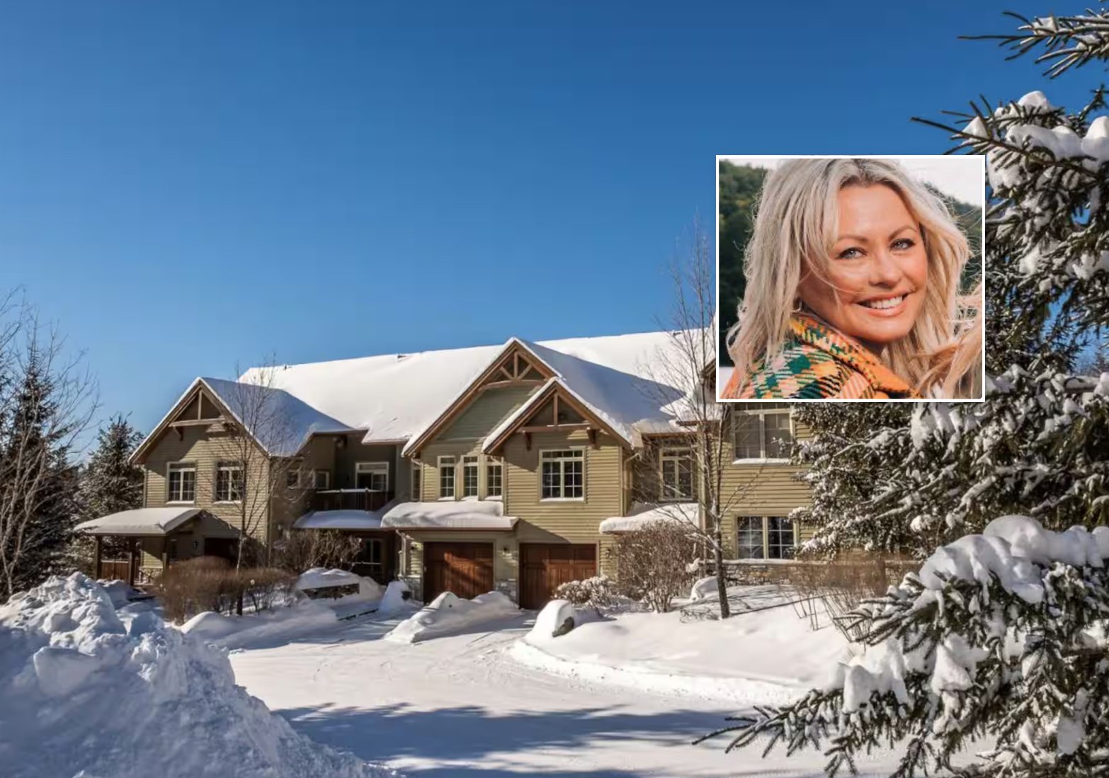 Mitsou Gélinas et Iohann Martin vendent leur propriété de Tremblant en surenchère