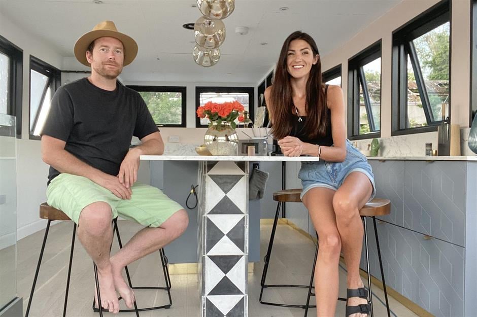 Pourquoi habiter une maison quand on peut vivre sur un cargo transformé?
