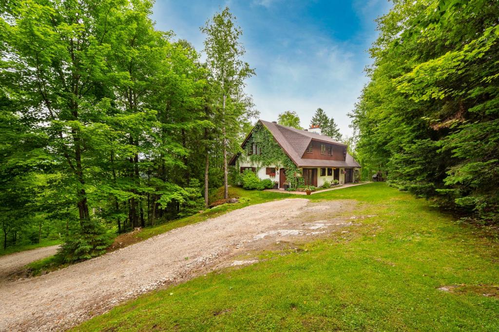 Camouflée parmi les arbres et à quelques minutes à peine des services: une maison où qualité de vie rime avec tranquillité