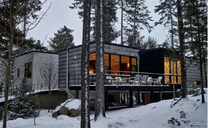 Cette maison en pleine forêt vaut le détour
