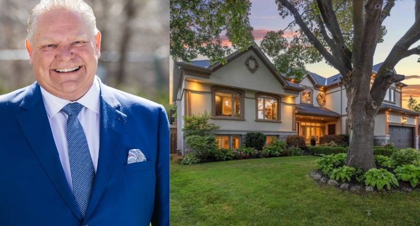Doug Ford vend sa maison et vient de faire chuter le prix de centaines de milliers de dollars