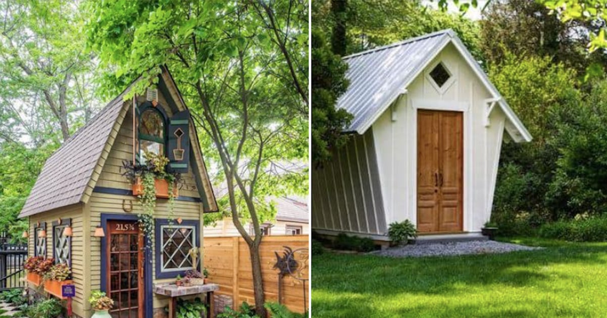 20 magnifique cabanons pour la cour arrière