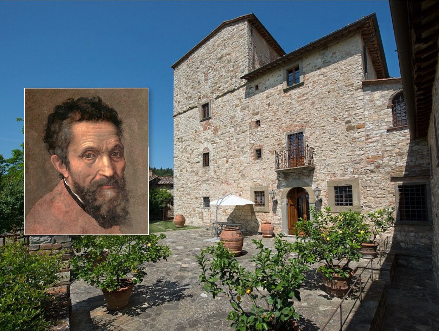 La villa de Michel-Ange est à vendre pour plus de 8 millions de dollars