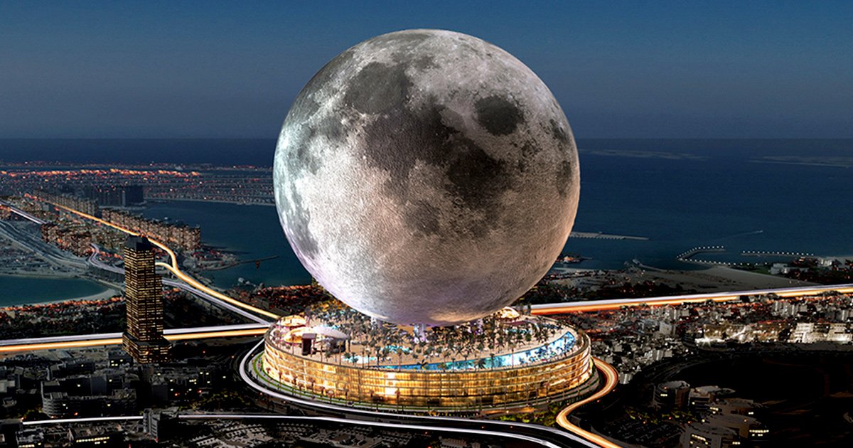 Une Lune gigantesque de plus de 6 milliards de dollars  à Dubaï