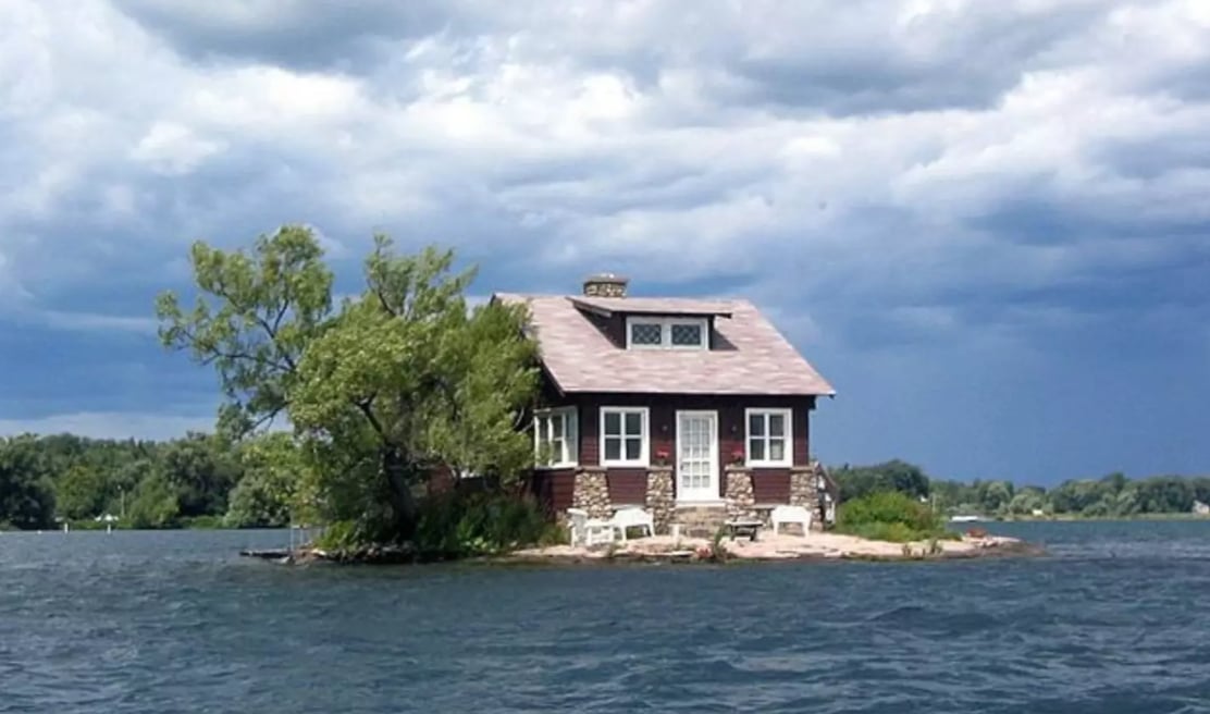 La plus petite île habitée au monde ne ferait qu'environ 3000 pieds carrés 