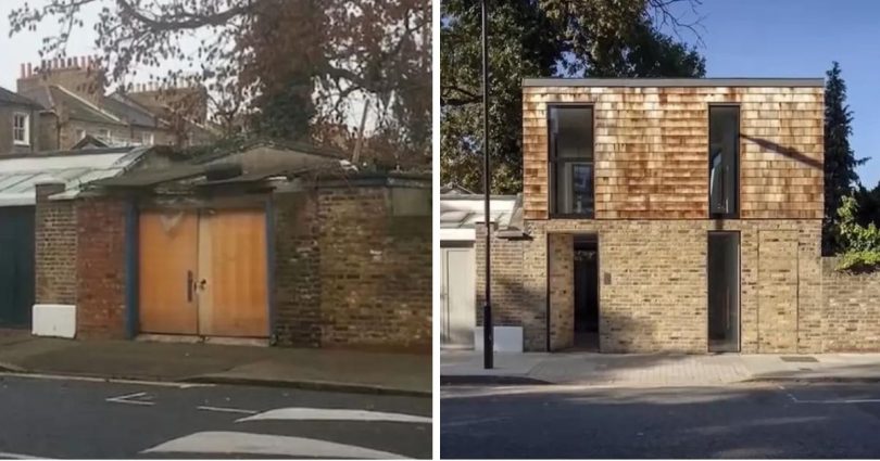 De vieux garage à l'abandon à incroyable demeure moderne