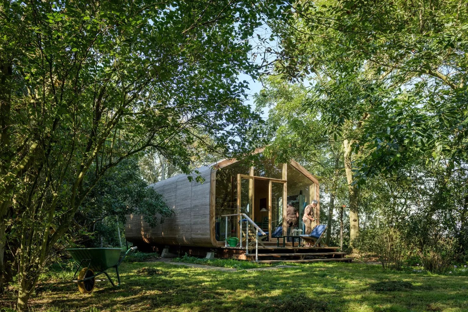 Cette petite maison en carton coûte 40 000 $