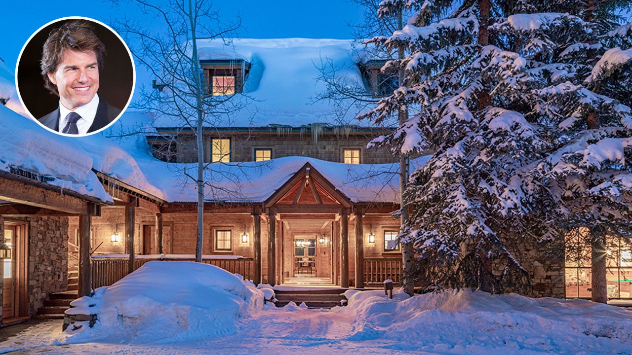 Découvrez l'intérieur du chalet de ski de 40 millions de dollars de Tom Cruise