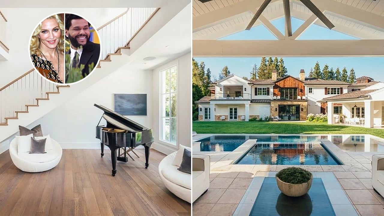 Madonna met en vente sa maison de 26 millions de dollars qui appartenait auparavant à l’artiste The Weeknd