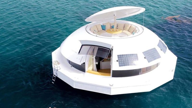 Vous pourriez vivre à bord d'un condo flottant luxueux