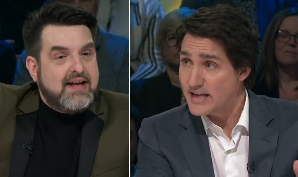 Justin Trudeau ramasse MC Gilles à Tout le monde en parle et les réactions sont nombreuses 