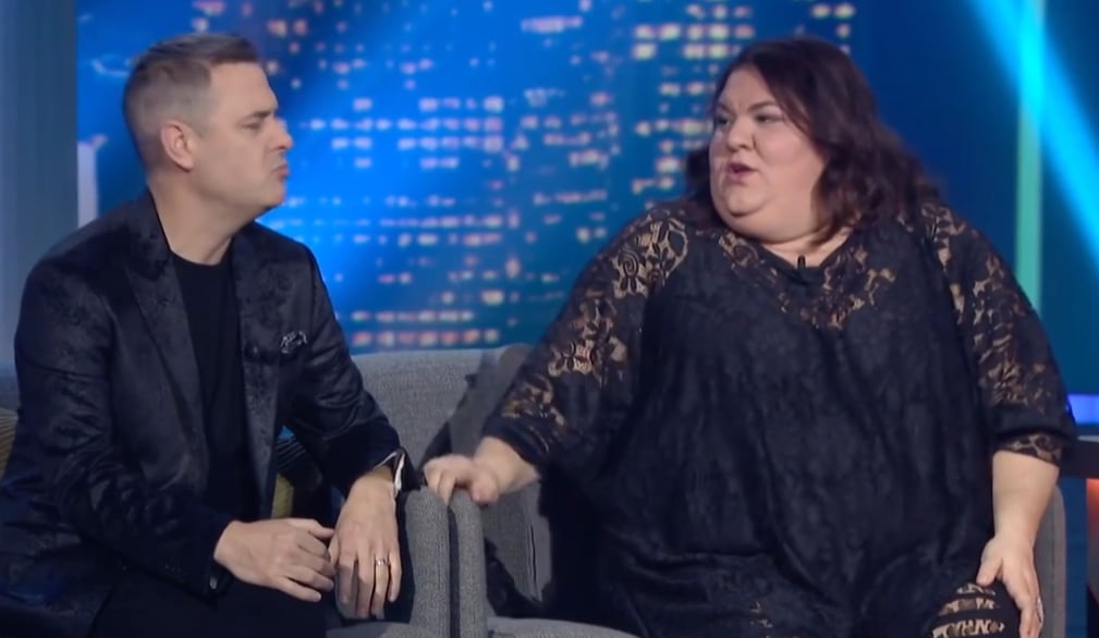 Pierre Hébert fait toute une surprise à Christine Morency à Martin Matte en direct