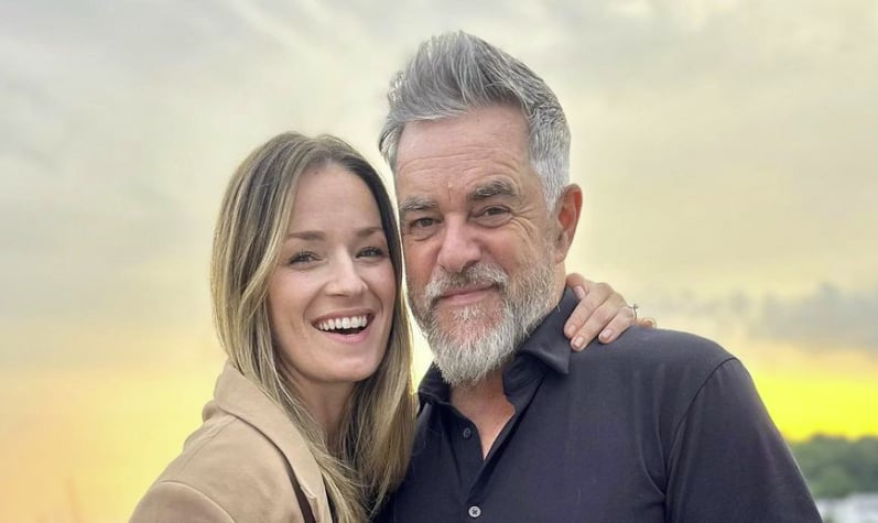 Sylvain Cossette partage la plus belle des photos avec son petit-fils