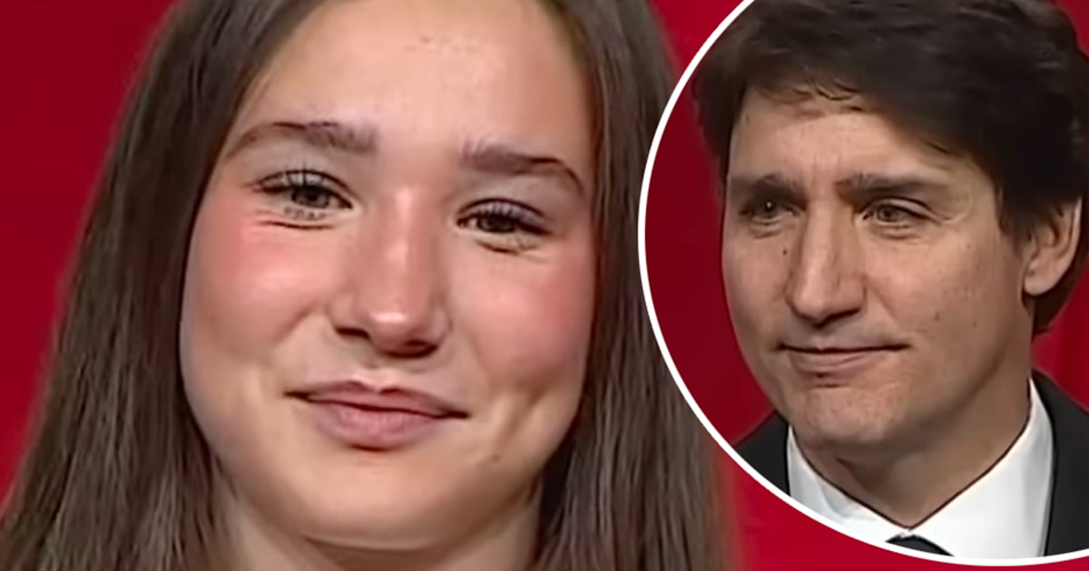 Un commentaire revient souvent après le discours de la fille de Justin Trudeau