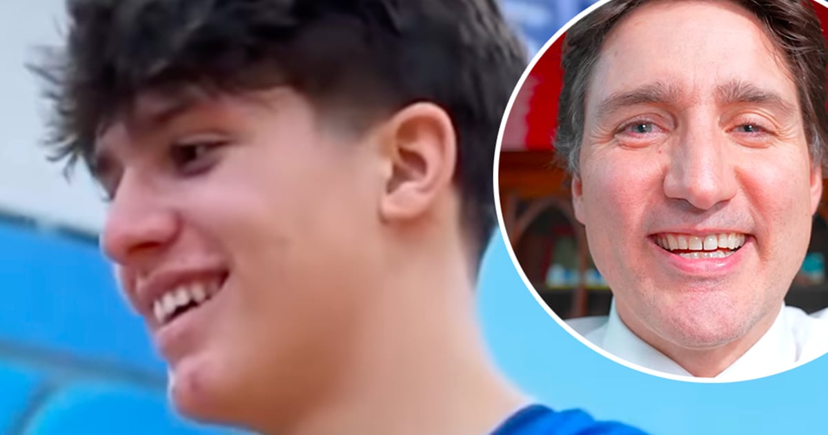 Le fils de Justin Trudeau en met plein la vue avec ses talents de basketteur