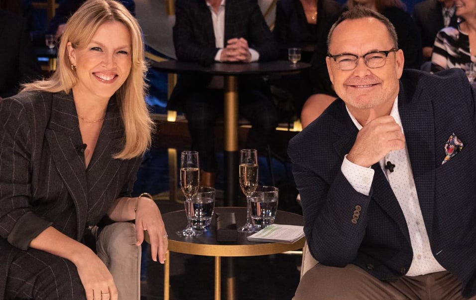Julie Bélanger et Jean-Michel Anctil font tourner les têtes costumés pour Ça finit bien la semaine