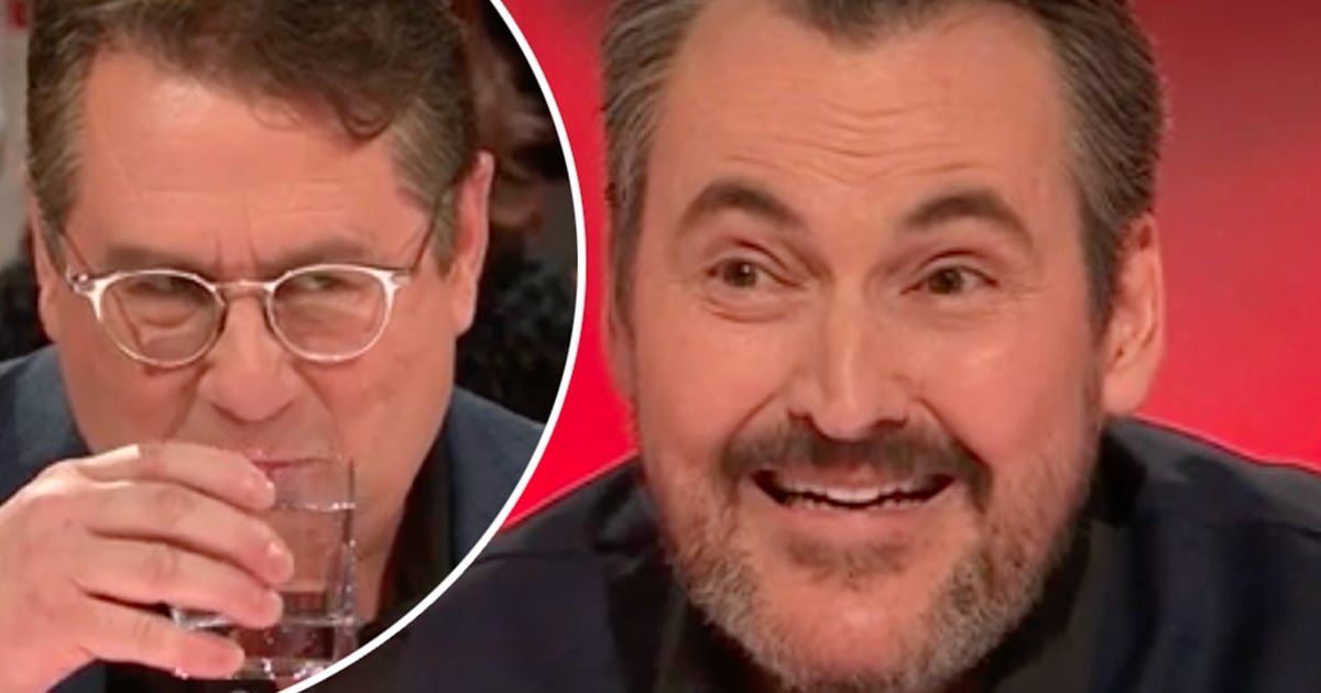 Guy A. Lepage fait une blague inattendue à Bernard Drainville à Tout le monde en parle