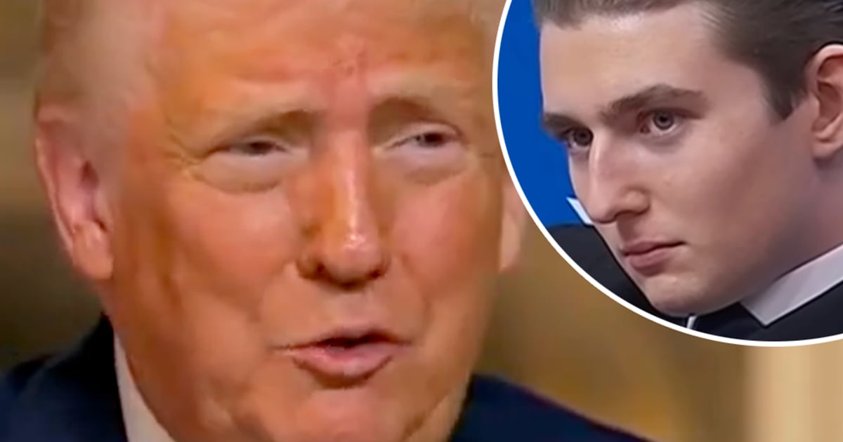 Donald Trump révèle le talent « incroyable » de son fils Barron