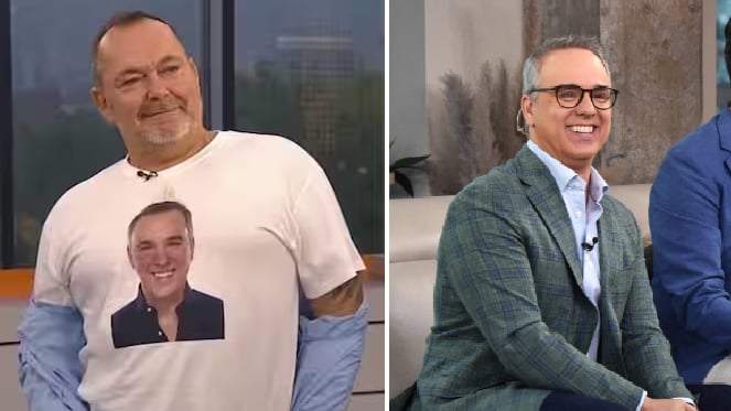 Gino Chouinard a fait un cadeau à son ami Jean-Michel Anctil