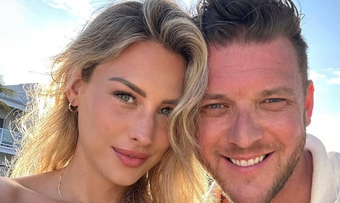 Mathieu Baron partage une très rare photo avec son bébé Cooper