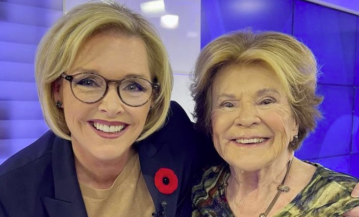 Sophie Thibault écrit un touchant message suite à son entrevue avec Janette Bertrand