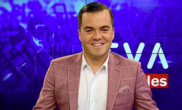 Simon Philibert de TVA Nouvelles franchit une étape importante de sa vie