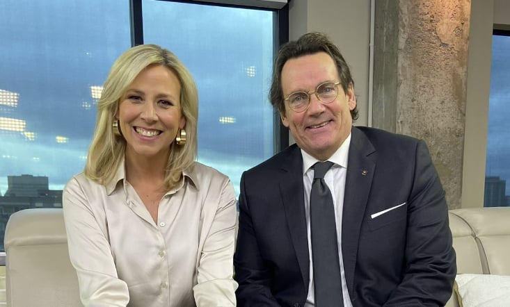 Pierre-Karl Péladeau s'adresse à Ève-Marie Lortie suite à sa nomination à Salut Bonjour