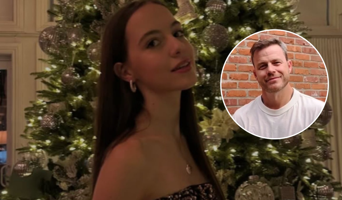 Raphaëlle Morissette partage une adorable photo avec son papa Louis Morissette pour Noël