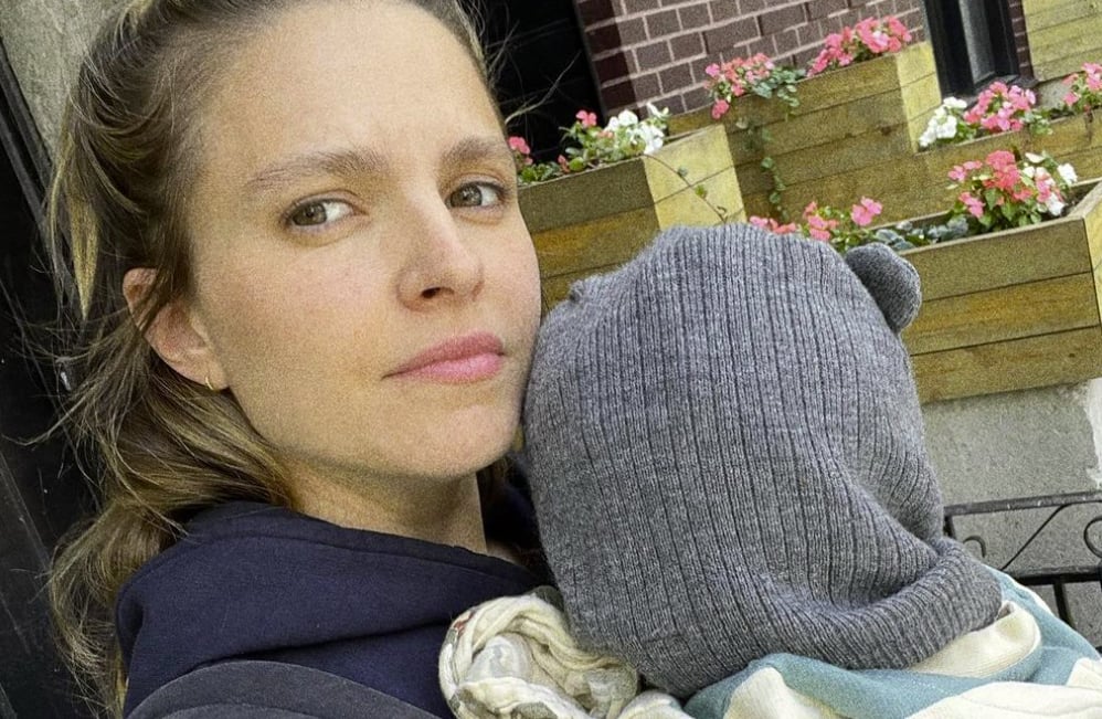 Sarah-Jeanne Labrosse a accouché de son 2e enfant