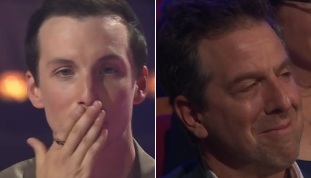 Pier-Luc Funk craque sur scène en s'adressant à Patrice Robitaille dans le moment le plus touchant des Gémeaux