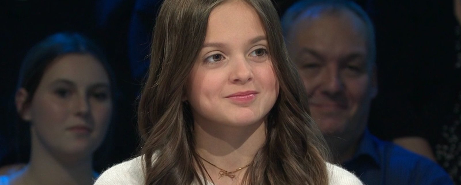 Le public de Tout le monde en parle tombe sous le charme de la jeune Marguerite Laurence du film Mlle Bottine
