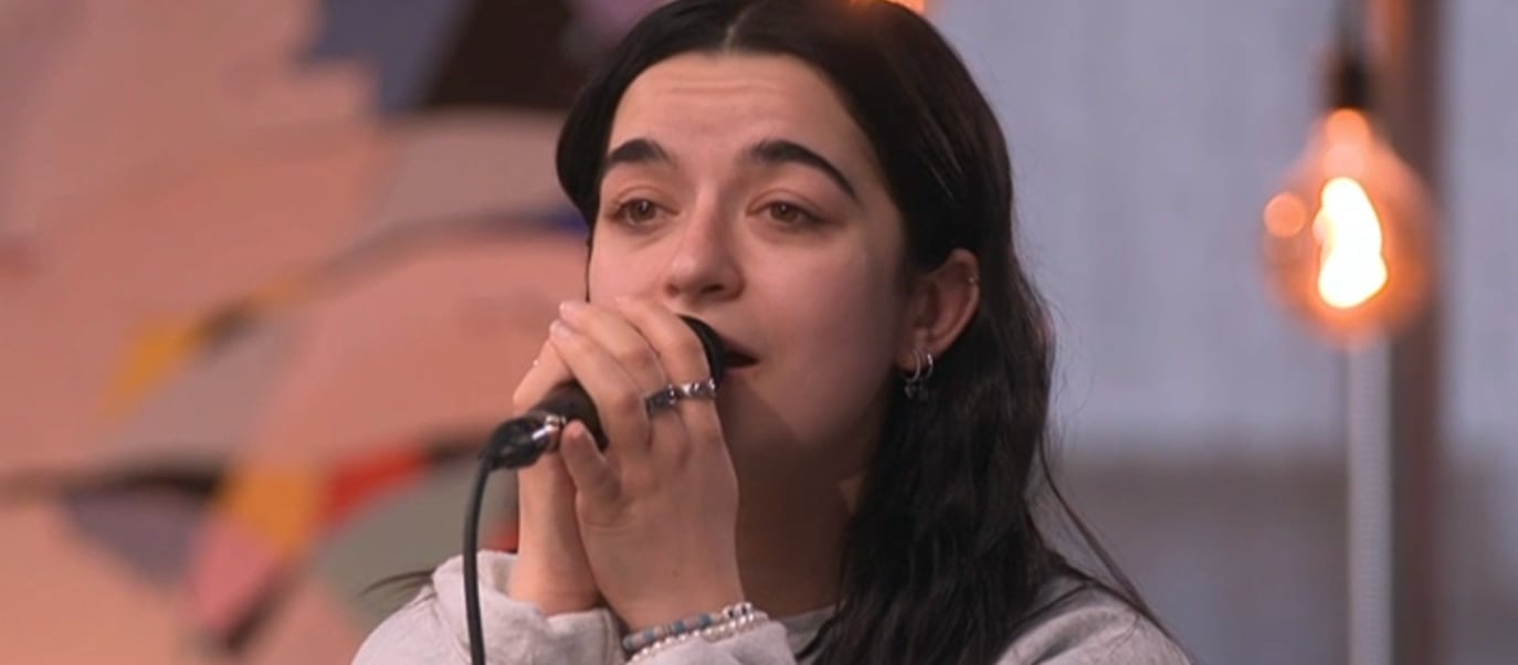 Katrine Sansregret chante sa composition aux profs de Star Académie et les larmes coulent de partout