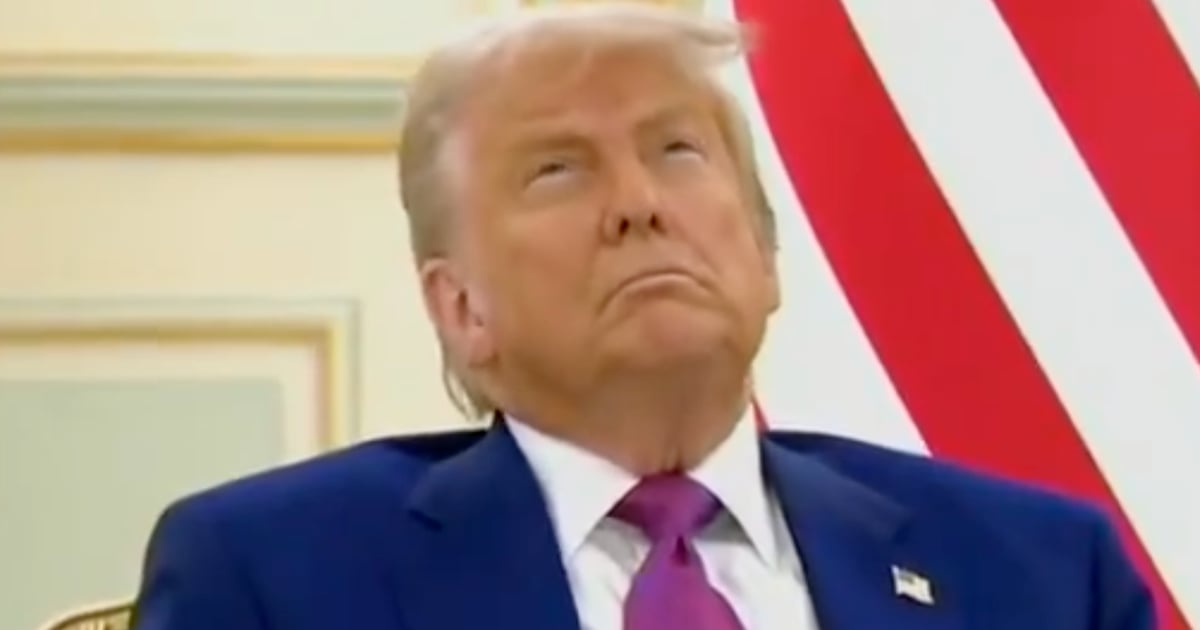 Moment embarrassant pour Donald Trump en direct à la télévision