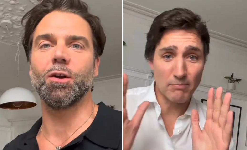 Justin Trudeau s'amène avec Jean-Philippe Wauthier pour faire une annonce importante