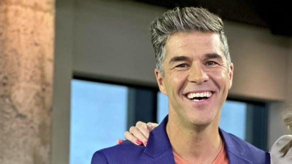 Mathieu Roy de Salut Bonjour partage un beau moment avec ses enfants