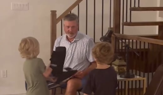 Patrick Roy vit un moment magique avec ses petits-fils