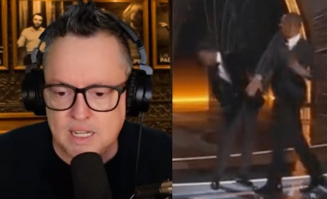 Mike Ward publie une réaction sans équivoque au coup de poing de Will Smith aux Oscars