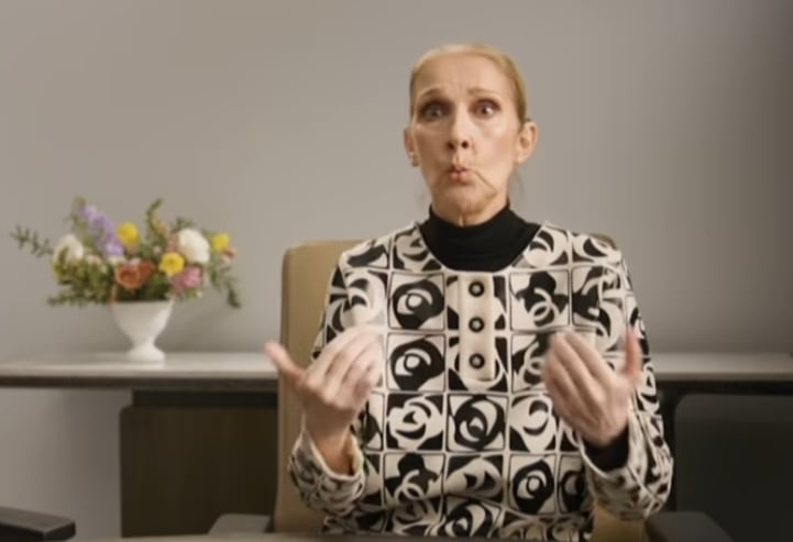 Un message touchant de Céline Dion concernant sa maladie