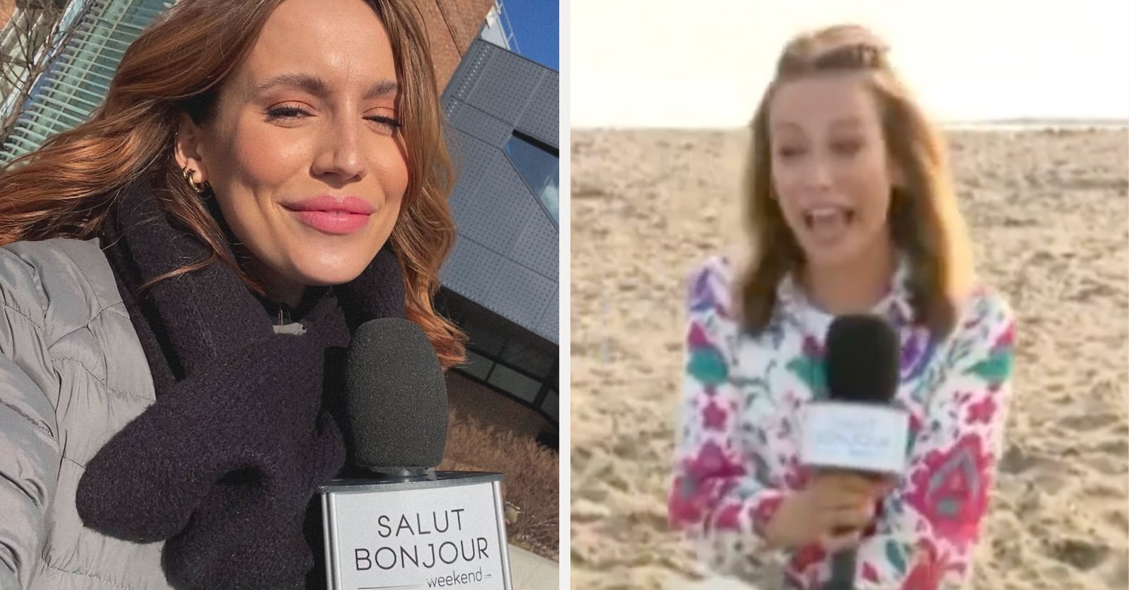 La présentatrice météo de Salut Bonjour, Géraldine Lamarche, fait face à une situation très particulière en plein direct