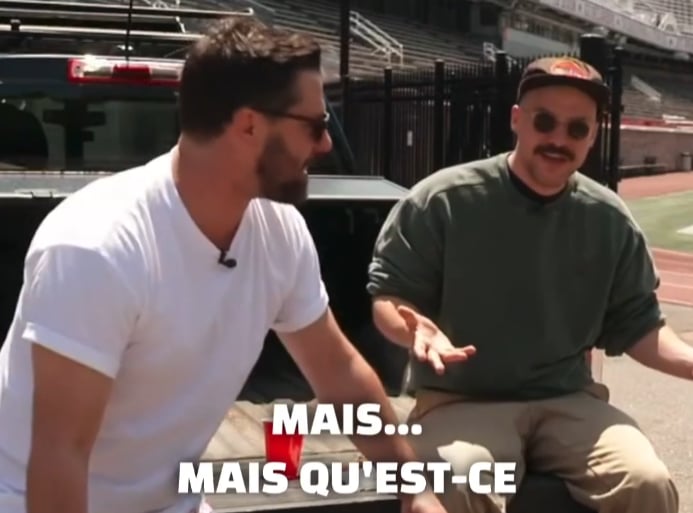 Marc-André Grondin parle de son couple à Sucré Salé et ça ne se passe pas comme prévu