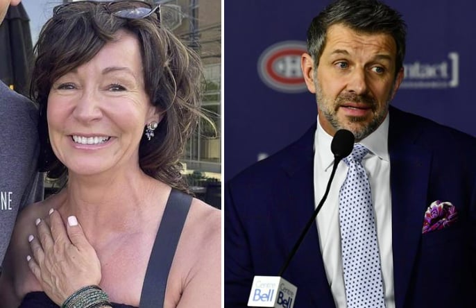 Josée Boudreault a rencontré Marc Bergevin et elle partage une belle photo avec lui
