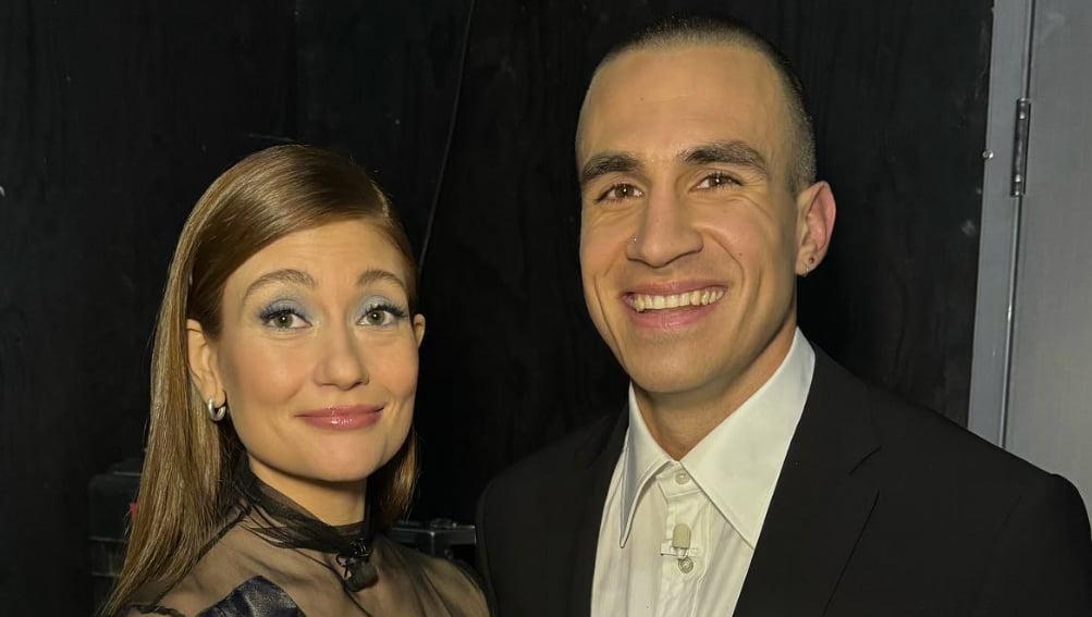 Katherine Levac s'adresse à Jay Du Temple suite à sa performance au Gala Cinéma Québec