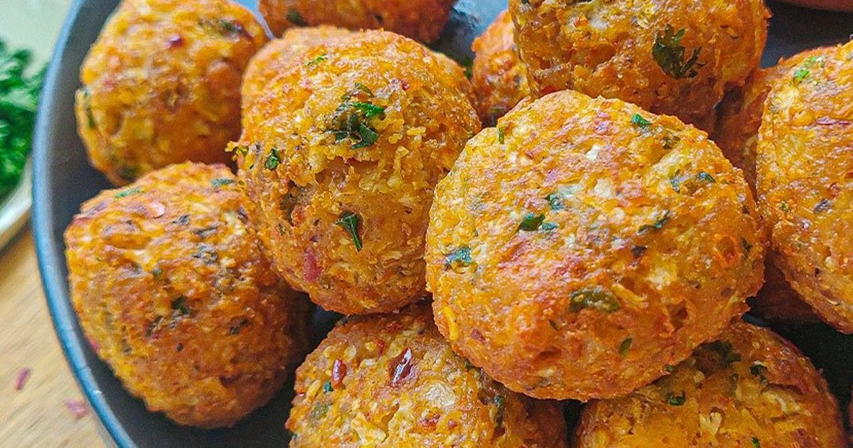 Bouchées croustillantes de chou-fleur au fromage