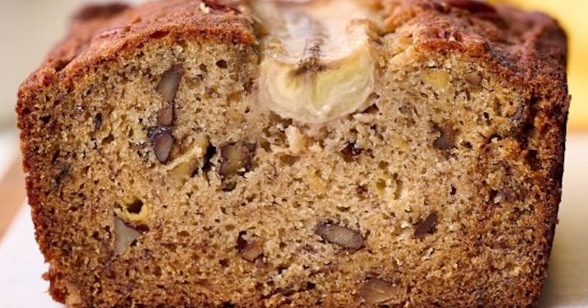 Réconfortant pain aux bananes et pacanes