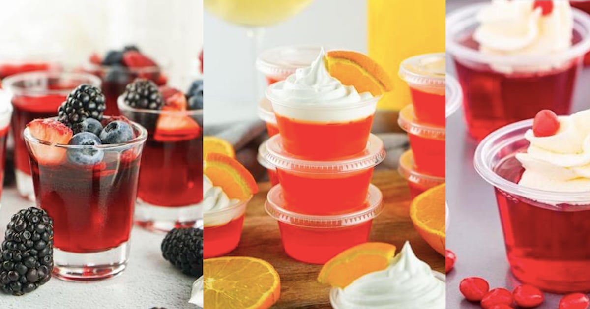 3 Jello Shots pour vos partys estivaux