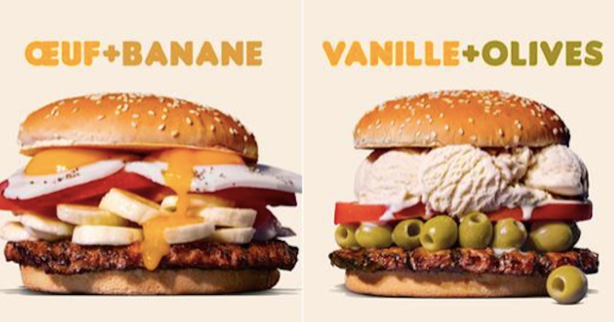 En Allemagne, Burger King  a servi des burgers étranges pour la fête des Mères