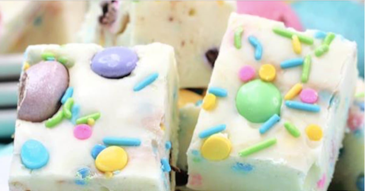 La gâterie du printemps: le fudge de Pâques